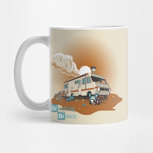 Breaking Brown Mug